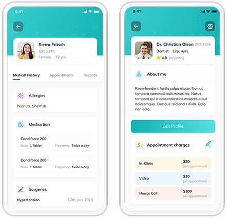 Mobile App Interface