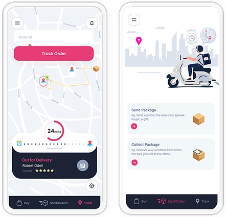 Mobile App Interface